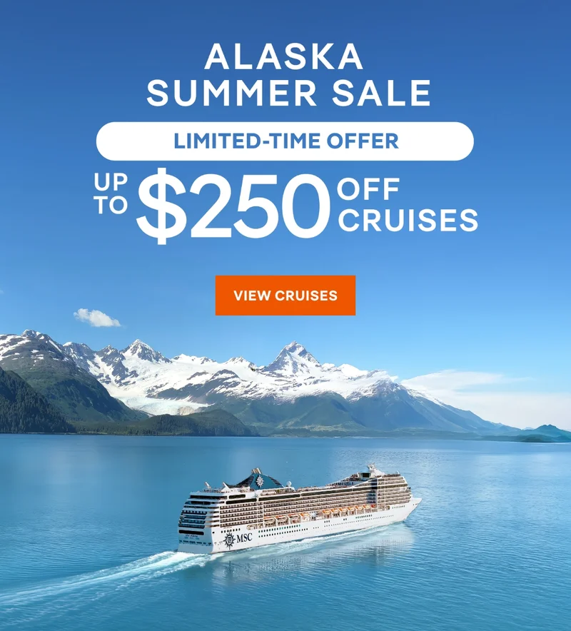 Alaska Summer Sail – Limited-Time Offer – Up to $250 Off Cruises* – Click to View Cruises & Book Now