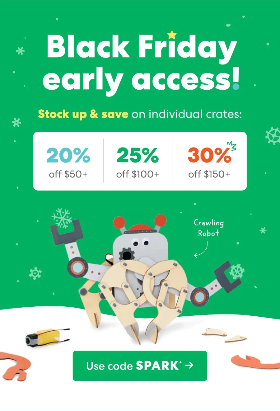 Up to 30% OFF Use code SPARK