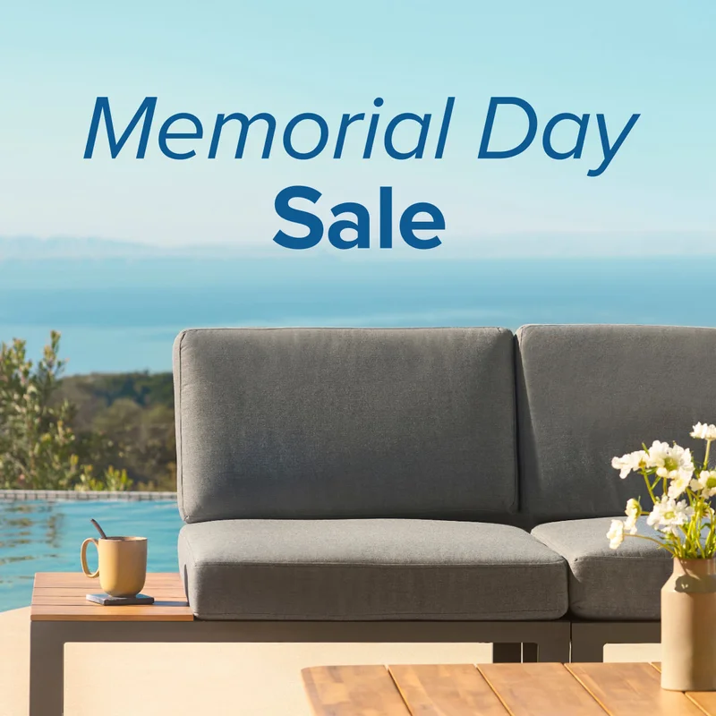 MEMORIAL DAY SALE. STARTS TODAY. SHOP NOW.