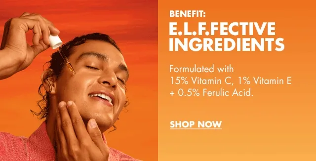 e.l.f.fectIve IngredIents