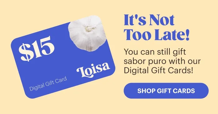 It's Not Too Late! SHOP GIFT CARDS