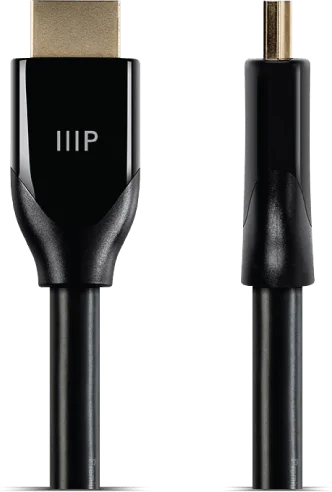 Monoprice 4K Certified Premium High Speed HDMI Cable - 4K60Hz, 18Gbps, HDR, CL3, 3ft, White