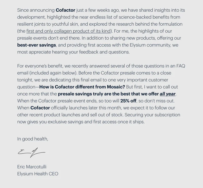 Since announcing Cofactor just a few weeks ago, we have shared insights into its development,