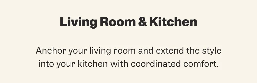 Living Room & Kitchen