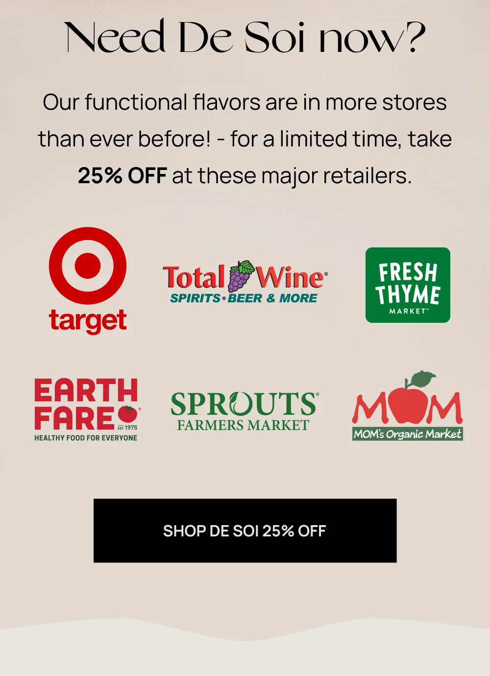 Shop De Soi 25% Off