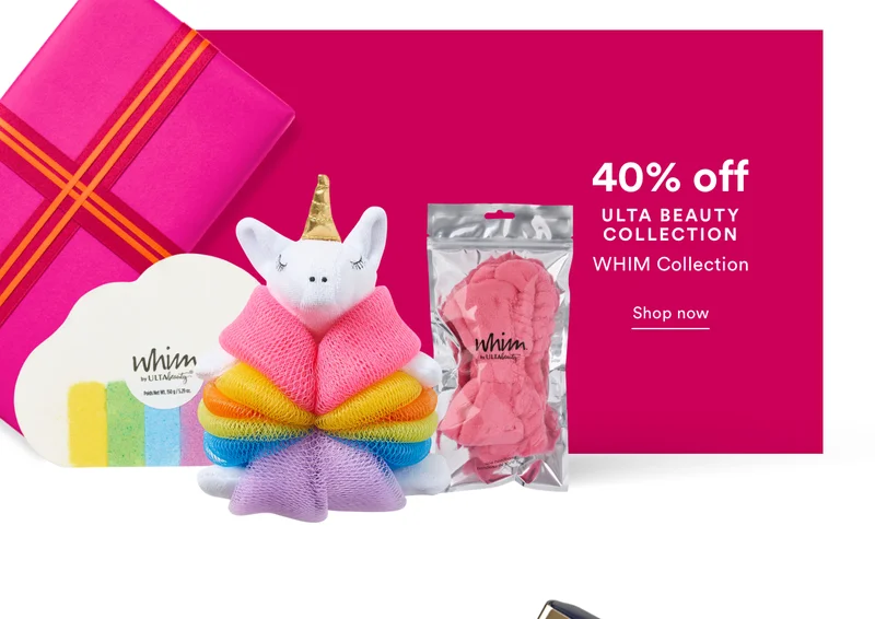 40% off | Ulta Beauty Collection | WHIM Collection | Shop now