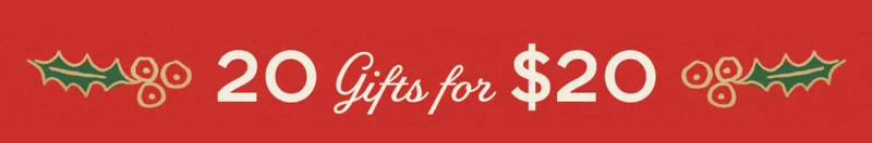 20 gifts for $20