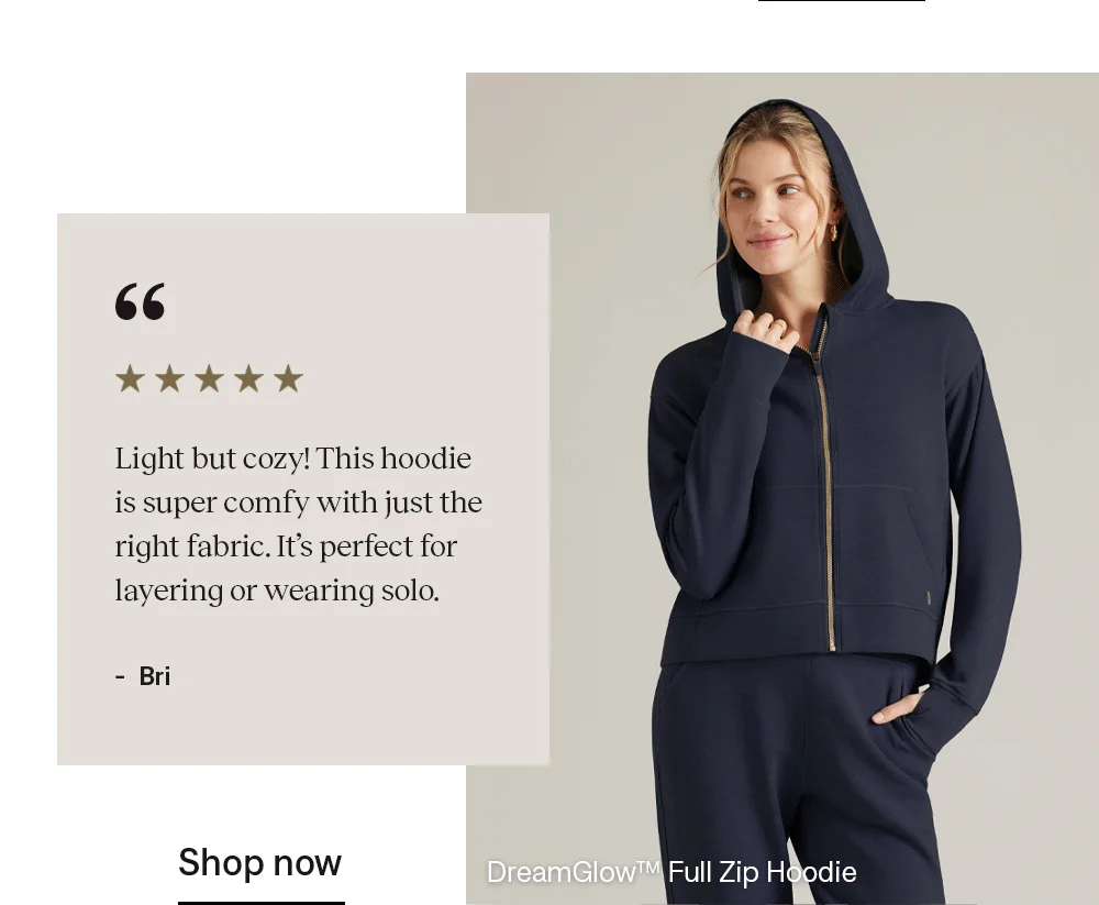 DreamGlow™ Full Zip Hoodie