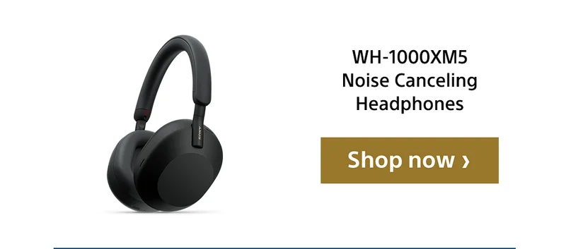 WH-1000XM5 Noise Canceling Headphones | Shop now