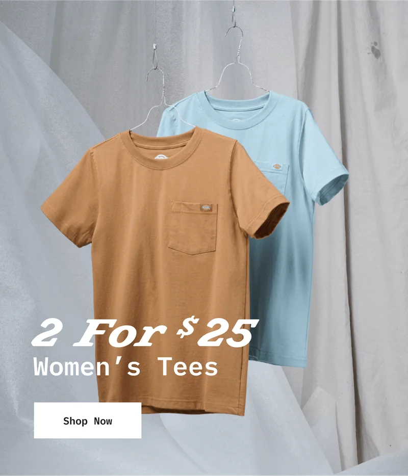 2 For $25 Women's Tees. Shop Now