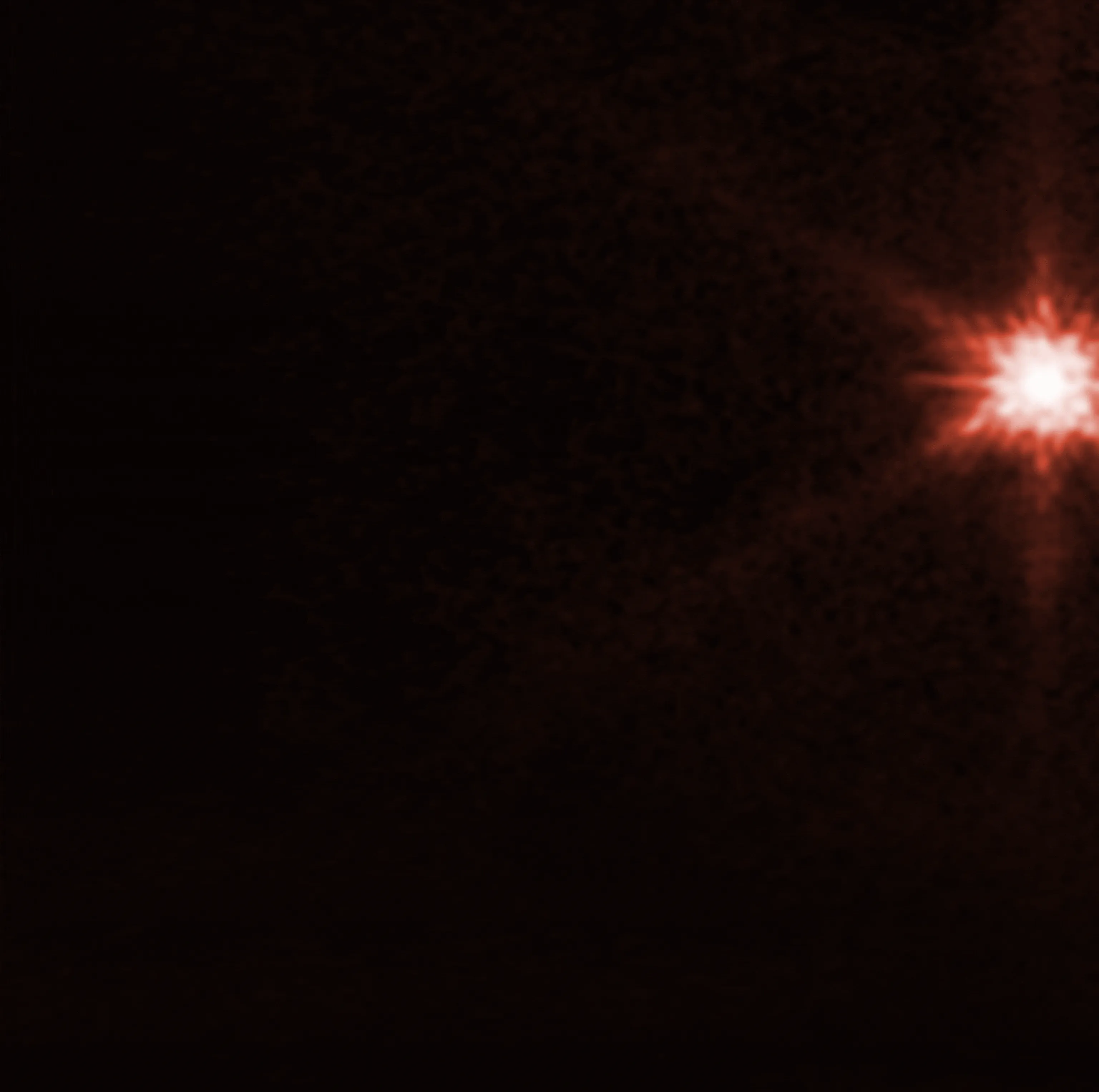 A time-lapse of images from NASA’s James Webb Space Telescope showing the aftermath of NASA’s Double Asteroid Redirection Test  intentionally slamming into the asteroid Dimorphos. This animation includes images from just before impact through 5 hours post-impact.