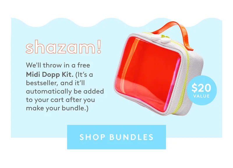 and Free Dopp Kit