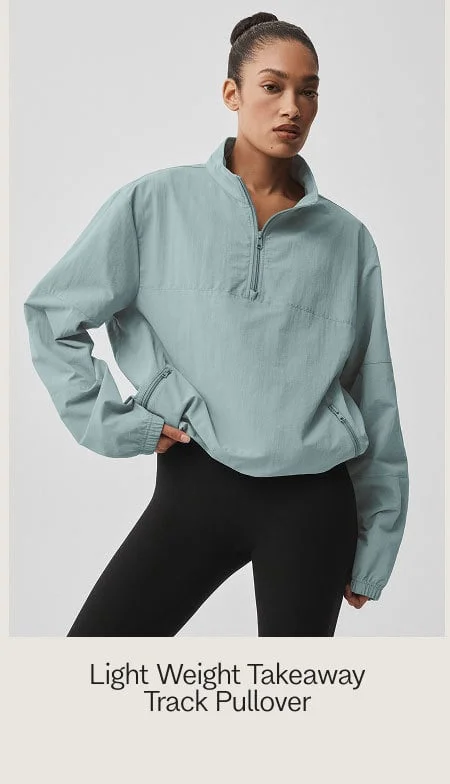Light Weight Takeaway Track Pullover