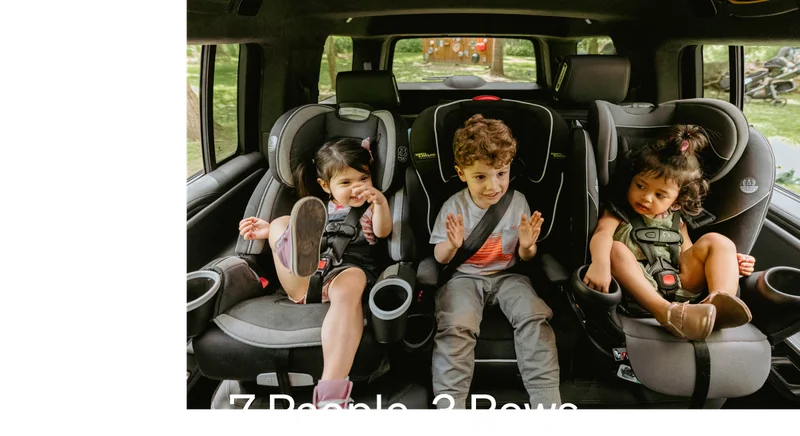 7 People, 3 Rows