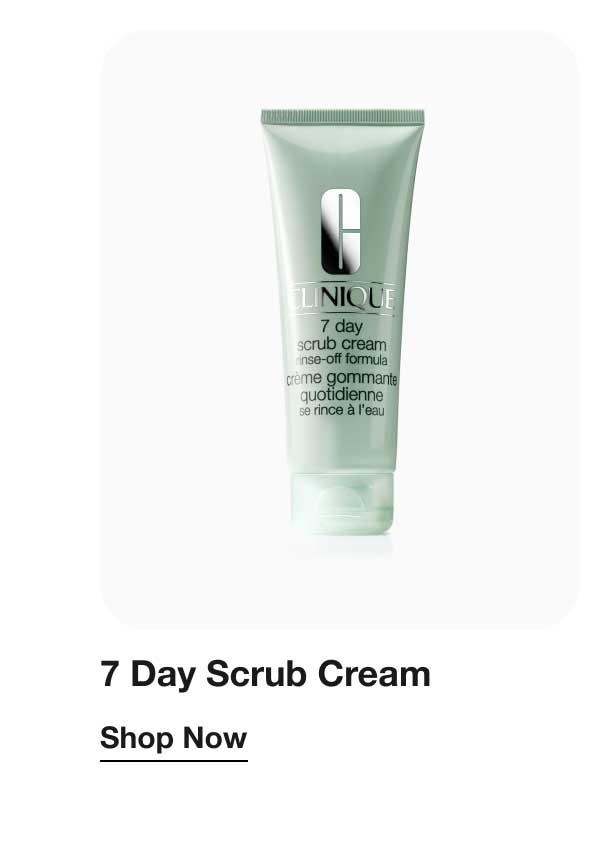 7 Day Scrub Cream | Shop Now