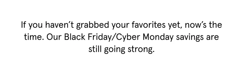 Lumin's Black Friday Sale is still going strong.