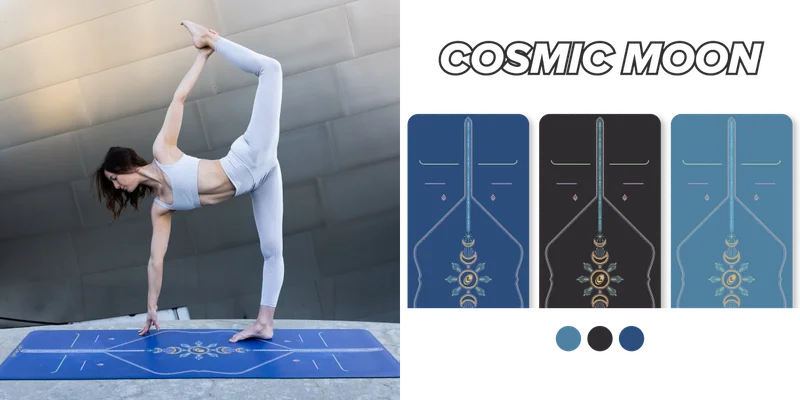 Cosmic Moon Yoga Mat
