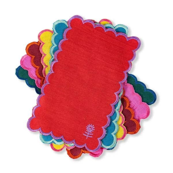 Rainbow Linen Napkins