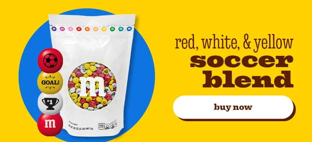 RED, WHITE & YELLOW SOCCER BLEND