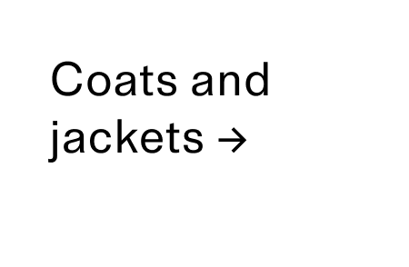 Coats and jackets CTA