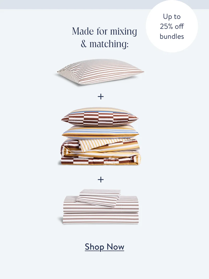 Made for mixing and matching