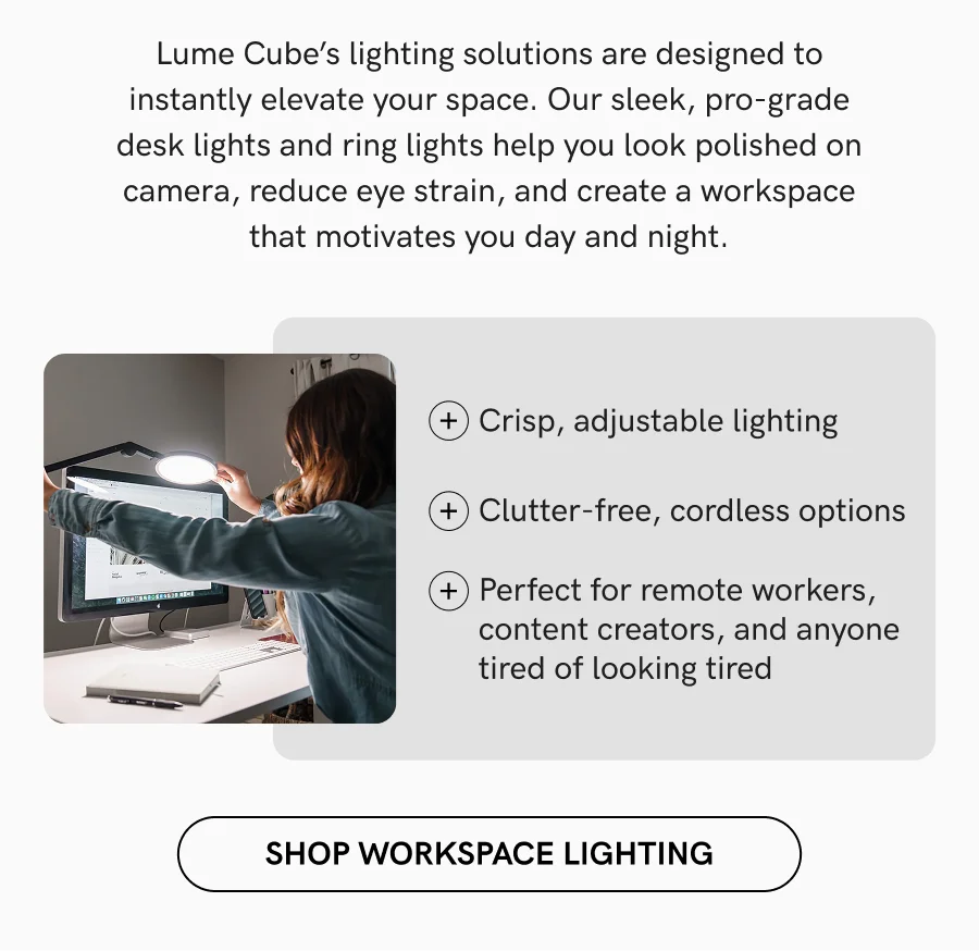 Shop Workspace Lighting