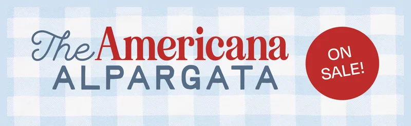 The Americana Alpargata on Sale!