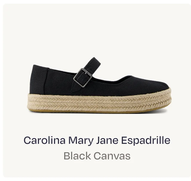 Carolina Mary Jane Espadrille