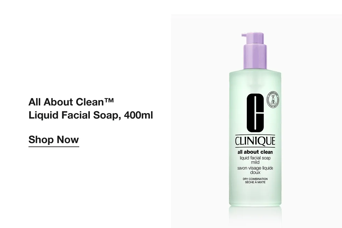 All About Clean™ Liquid Facial Soap, 400ml | Shop Now