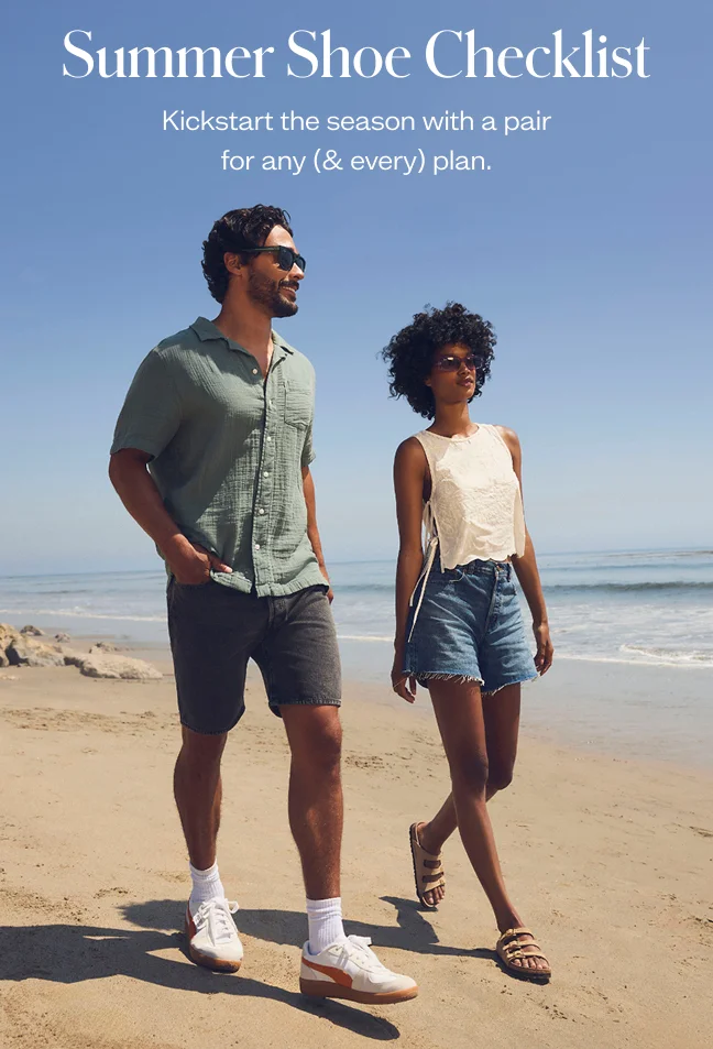 Shop Summer Footwear Guide