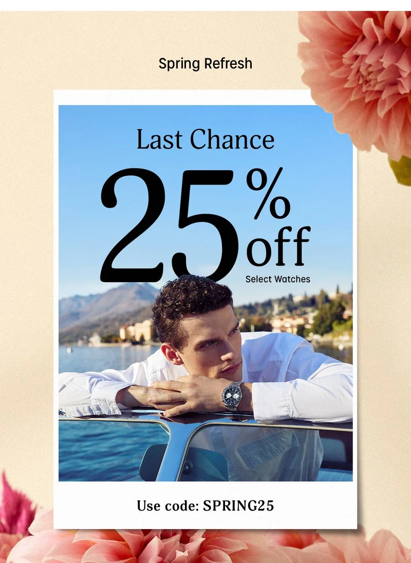 Spring Refresh | New Watches Added | Don't Miss Out 25% Off Select Watches | Use code: discount code - Timex