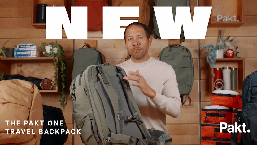 The Pakt One Travel Backpack Walkthrough