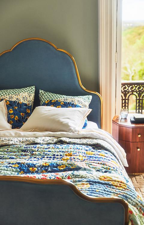 Rosalind Cotton Voile Printed Quilt