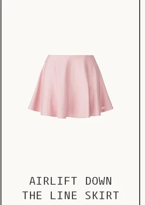 AIRLIFT DOWN THE LINE SKIRT