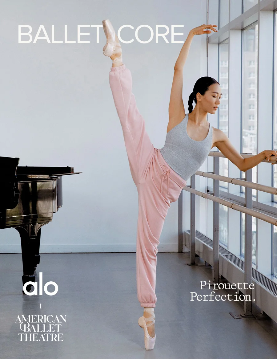BALLET CORE PIROUETTE PERFECTION. ALO + AMERICAN BALLET THEATRE