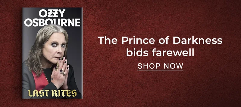 [Last Rites by Ozzy Osbourne] The Prince of Darkness bids farewell. SHOP NOW
