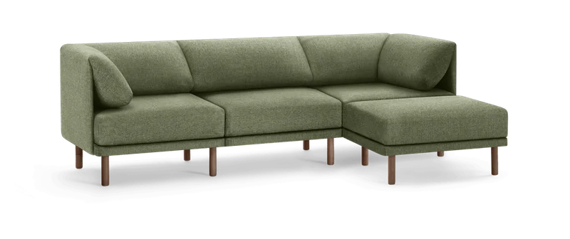 Range 4-Piece Sectional Lounger