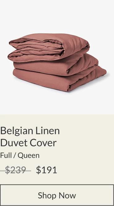 Belgian Linen Duvet Cover