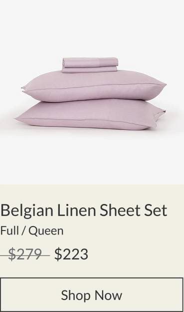 Belgian Linen Sheet Set