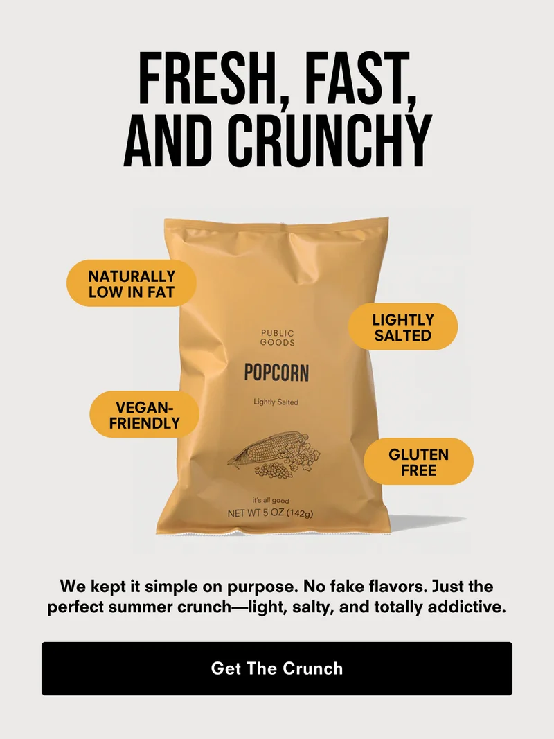 Fresh, Fast and Crunchy. Get The Crunch.