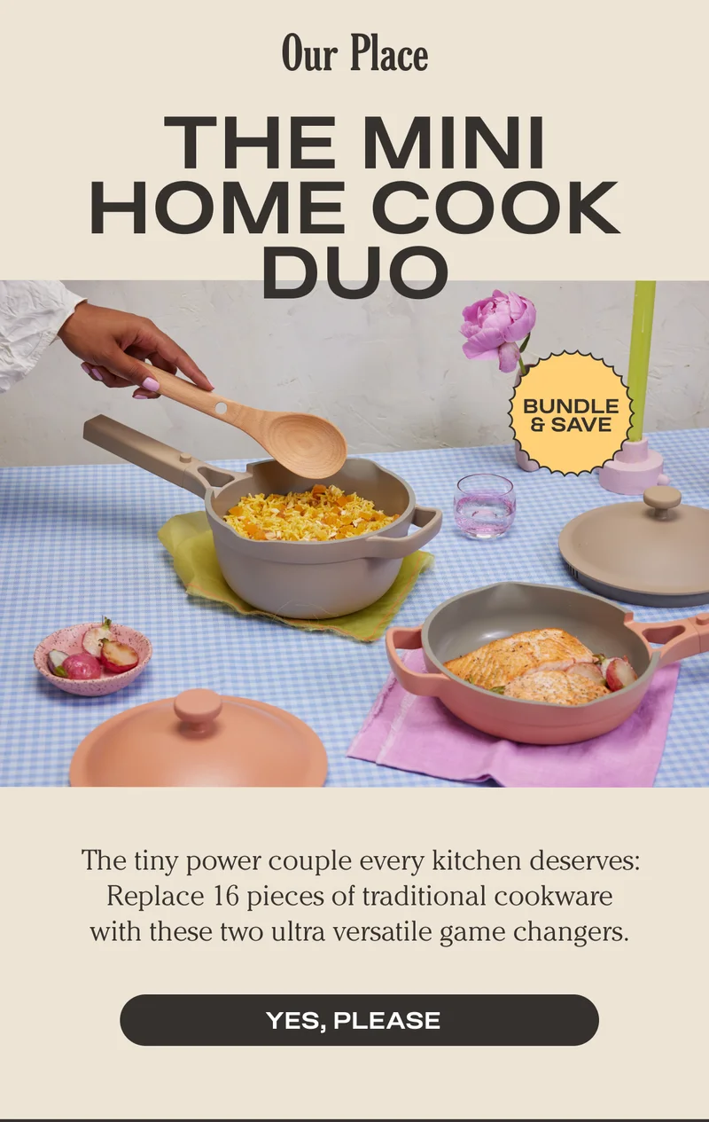 Our Place - The Mini Home Cook Duo | Bundle & Save $50 | YES, PLEASE