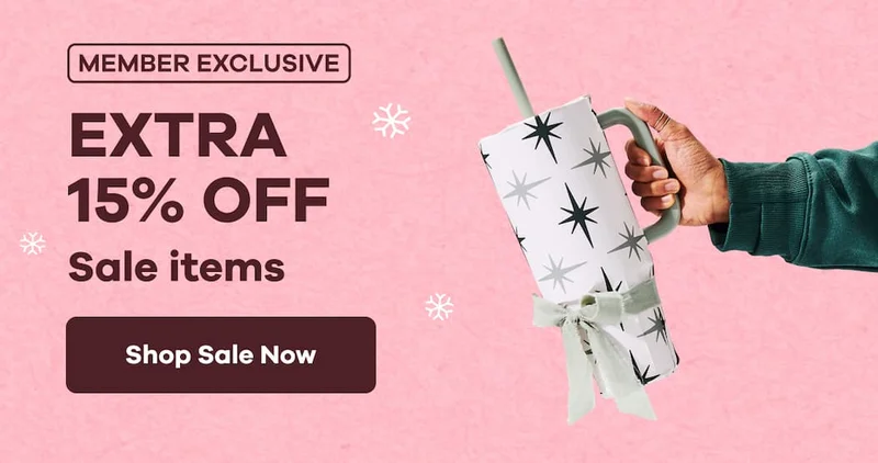 MEMBER EXCLUSIVE. EXTRA 15% OFF Sale items | Shop Sale Now