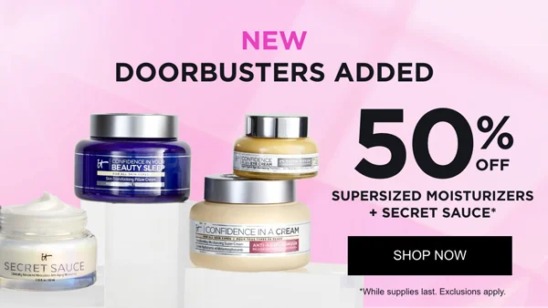 PLUS, 50% OFF