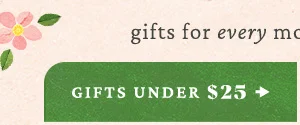 Gifts Under $25