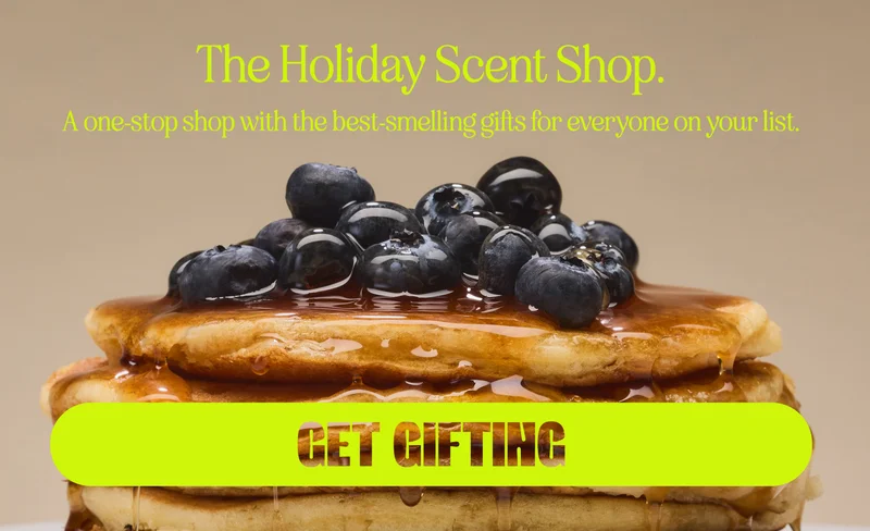 the Holiday Scent Shop. A one-stop shop with the best-smelling gifts for everyone on your list.