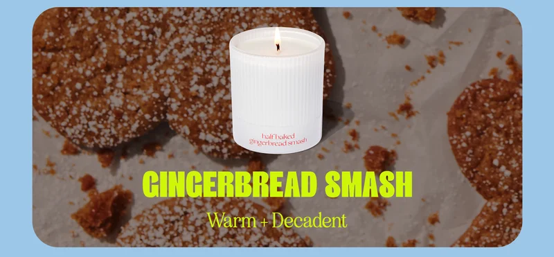 Gingerbread smash, warm + decadent