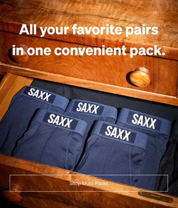 All your favorite pairs in one convenient pack.