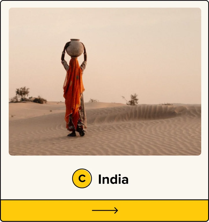 C. India