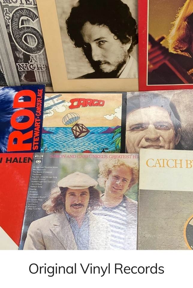 Original Vinyl Records - Your Genre Picks - 6 LPs