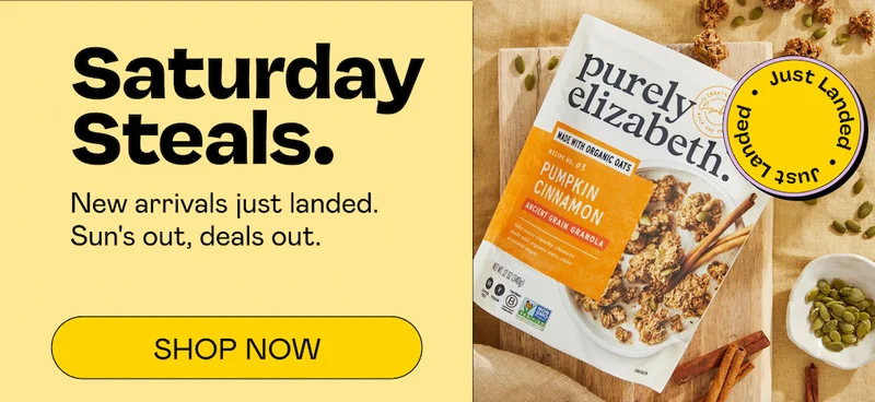 Saturday Steals.| SHOP NOW